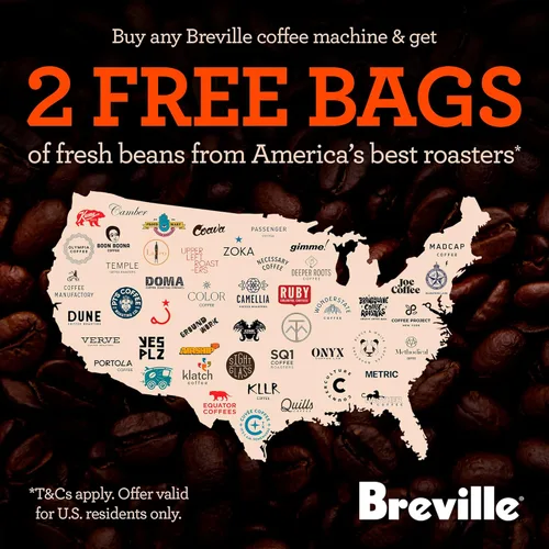 Vista 6 de Cafetera exprés Breville The Infuser, Semi-Automatic, Sésamo negro