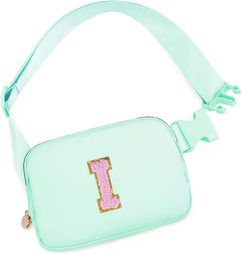 Vista 114 de Bolsa de cinturón para niñas y mujeres, bolsas cruzadas, riñonera, riñonera personalizada, Negro, Small