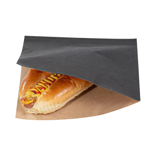 Vista 11 de Restaurantware Bag Tek - Bolsas dobles abiertas de 6.25 x 4.75 pulgadas, 100 hojas pequeñas de papel delicatessen, desechables, a prueba de grasa