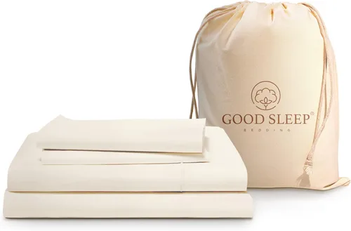 Vista 7 de Good Sleep Bedding Sábanas Individuales - Juego de Sábanas Individuales de 100% Algodón Egipcio, 3 Piezas, 1000 TC, Tejido Satén, Sábanas de Calidad