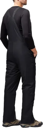 Vista 3 de Pantalones de nieve para hombre, impermeables, resistentes al viento, aislados, pantalones de snowboard para invierno