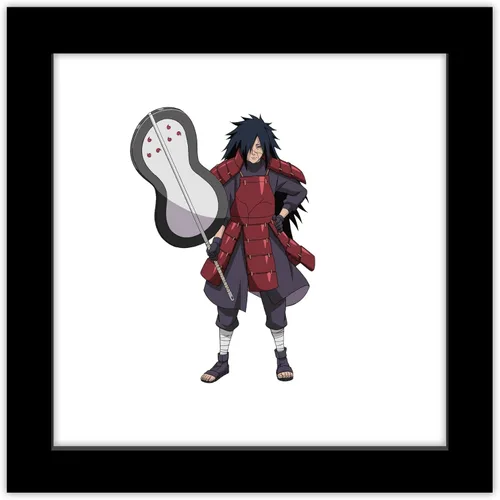 Vista 11 de Trends International Gallery Pops Naruto Shippuden - Arte de pared de Madara Uchiha, versión sin marco, 12 x 12 pulgadas
