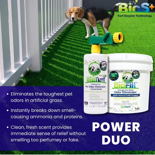 Vista 6 de BioTurf Mini Power Pack - Limpiador de césped artificial de 32 onzas