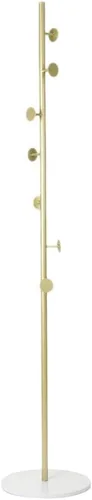 OOCCO Metal Assembly Hanger Hat Coat Vertical Hanger Bedroom Clothes Storage Rack Furniture Drying Rack (Color : D, Size