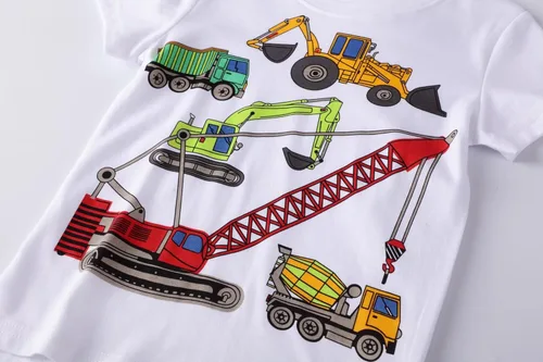 Vista 5 de Ropa para niños pequeños, conjuntos de camisa y pantalones cortos de verano, tallas 2-7