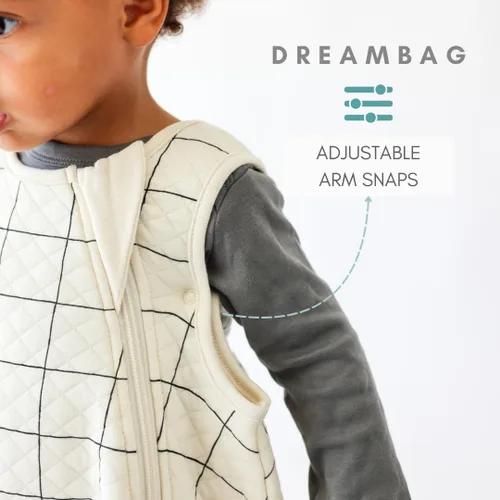 Vista 7 de Tealbee Grow with Baby - Saco de dormir ajustable de 6 a 24 meses para bebés y niños pequeños, rayón suave de bambú, manta de verano 0.8 TOG
