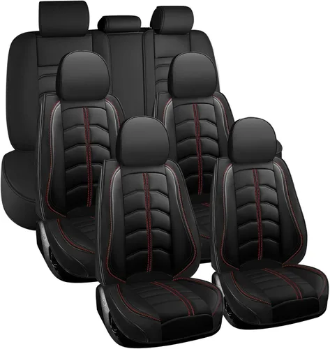 Funda de asiento de auto de 7 asientos para Nissan Armada 2004-2023, funda de asiento duradera, resistente al desgaste, impermeable, transpirable,