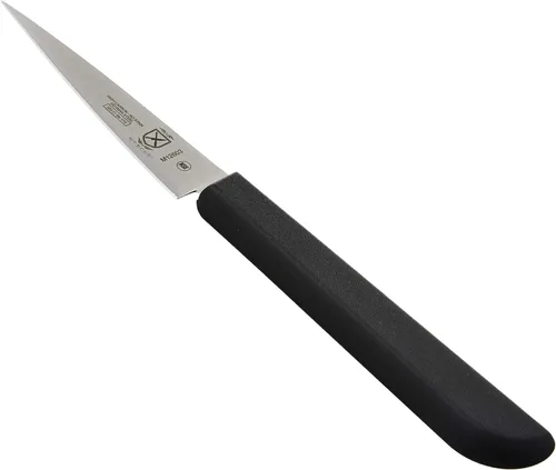 Vista 7 de Mercer Culinary Juego de cuchillos tailandeses para tallar frutas, 2 pulgadas y 2.5 pulgadas, mangos negros