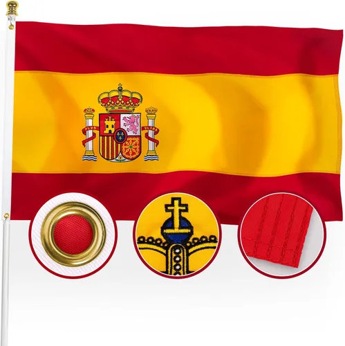 Vista 14 de XIFAN Bandera de Australia prémium de 3 x 5 pies, para exteriores, grande, de doble cara, resistente, nailon 210D, bordado, estrellas, bandera