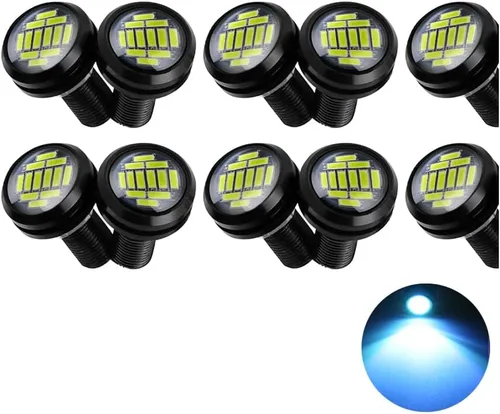 Vista 9 de Eagle Eye Luces LED, DIY Ultra Delgadas de 23mm 12SMD Luces de Marcha Diurna, Luz de Freno, Señal de Giro, Luz Trasera, Luz de Respaldo, Luz
