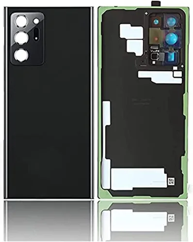 Vista 4 de Note 20 Ultra Back Glass Reemplazo para Samsung Galaxy Note 20 Ultra 5G Cubierta trasera de cristal con lente de cámara preinstalada y adhesivo +
