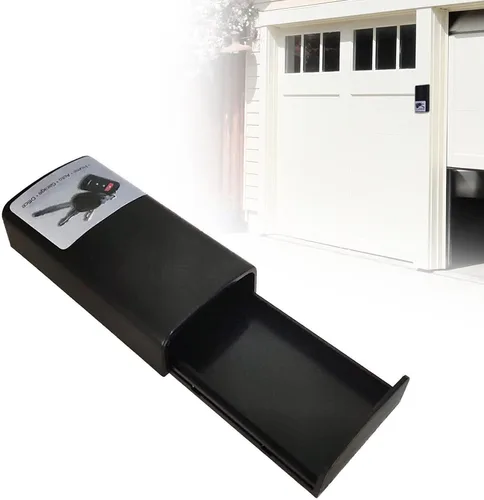 Caja magnética para llaves para ocultar una llave en el exterior, imán fuerte de repuesto, llavero secreto debajo del automóvil, hogar, garaje