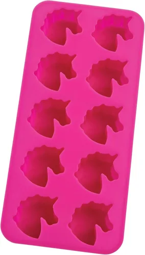 Vista 11 de HIC Kitchen Bandeja de hielo de silicona de 18 agujeros, antiadherente, hace 18 cubos cuadrados