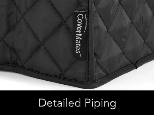 Vista 6 de Covermates Keepsakes - Funda para hacer pan, protección contra el polvo, resistente a las manchas, lavable, funda para electrodomésticos, color negro