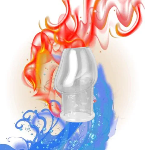 Vista 3 de Anillo de pene reutilizable para hombre, suave, extensor, extensor, eyaculación retardada, de larga duración, más fuerte, elástico, realista