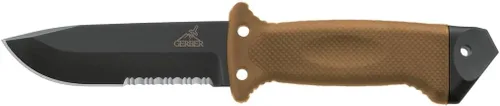 Gerber LMF II Cuchillo de Infantería, color marron coyote [22-01463]