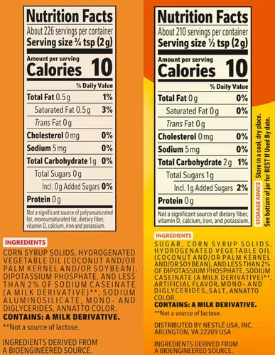 Vista 2 de Coffee Mate creamer en polvo – Variedad paquete de 4