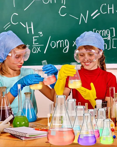 Vista 5 de Erlenmeyer - Juego de 9 frascos de vidrio con varilla agitadora de vidrio, 7 tamaños, 1.7 fl oz, 3.4 fl oz, 5.1 fl oz, 6.8 fl oz, 8.5 fl oz, 10.1 fl