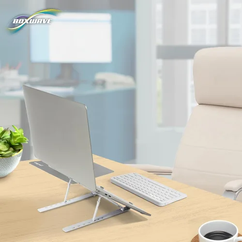 Vista 5 de BoxWave Soporte y soporte compatible con ASUS ROG Zephyrus G15 (GA502) - Soporte compacto QuickSwitch, elevador plegable portátil de visión