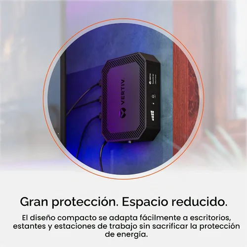 Vista 6 de Vertiv Liebert PowerUPS 100 PUL-350LVT - Batería de reserva de batería