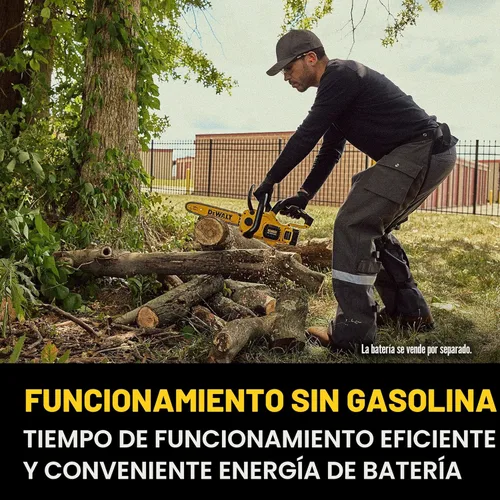 Vista 6 de DEWALT Motosierra inalámbrica de 20V MAX de 12 pulgadas, solo herramienta (DCCS621B)
