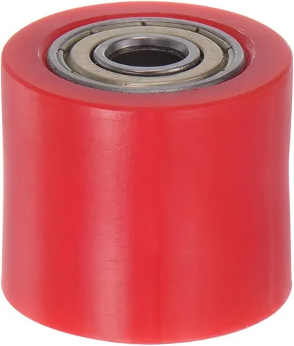 Vista 8 de HARFINGTON Tensor de polea de rodillo de cadena de 0.394 pulgadas (0.394 in), tipo cilindro de nailon, deslizador de rueda para mini motocicleta