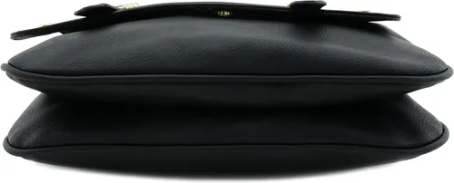 Vista 4 de Bolso en bandolera con doble compartimento y solapa grande