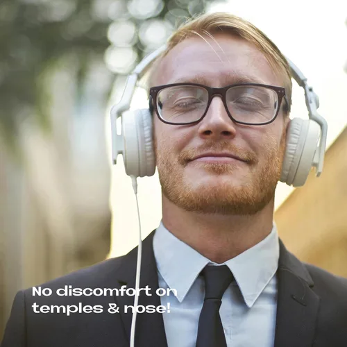 Vista 6 de Readerest - Lentes con bloqueo de luz azul – Lente delgada reflectante, lentes antirreflejos para computadora, protección UV, alivio de la fatiga