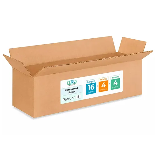 Vista 93 de Cajas largas de mudanza y envío de 18 x 9 x 9 pulgadas (paquete de 10) – Extra resistentes 200 libras frente a las regulares – Cajas de embalaje