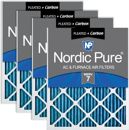 Vista 73 de Filtro de horno de aire acondicionado, caja de 6, de Nordic Pure Merv 12., 18x30x1M12-6