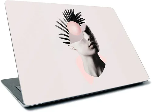Vista 6 de MightySkins - Skin para laptop Microsoft Surface 3 de 13.5 pulgadas (2019), color negro abstracto, protectora, duradera y única, fácil de aplicar