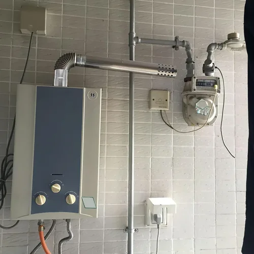 Vista 4 de HOMSFOU Estufa de acero inoxidable, conector de estufa ardiente para chimenea para ventilar humo/escape para camping, tienda de campaña, estufa