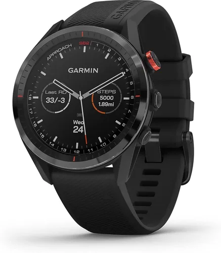 Vista 2 de Garmin Approach S62, reloj GPS de golf premium, organizador virtual incorporado