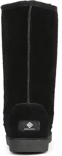 Vista 3 de DREAM PAIRS Botas de nieve de invierno de alta calidad para mujer, cálidas, cómodas, para exteriores, para mujer