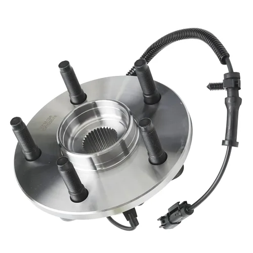 Vista 6 de Detroit Axle - 2 Cubos de Cojinetes de Rueda Delantera para Dodge Ram 1500 2009-2011, Conjunto de Cojinetes de Rueda y Cubos 2010, Par de Cubos