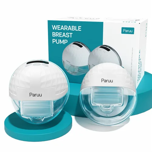Vista 11 de Paruu P10 - Juego completo de tazas de colector, piezas originales de extractor de leche, accesorios de repuesto para extractor de leche portátil, 1