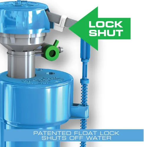 Vista 5 de Danco HC630 Kit de reparación de válvula de llenado de inodoro HC630T, 3.3 x 3.3 x 12.8 pulgadas, azul