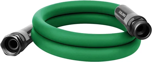 Vista 40 de Flexzilla - Manguera de jardín de 5/8 pulgadas x 100 pies, manguera de agua ligera para todo tipo de clima, resistente y flexible, conexiones sin