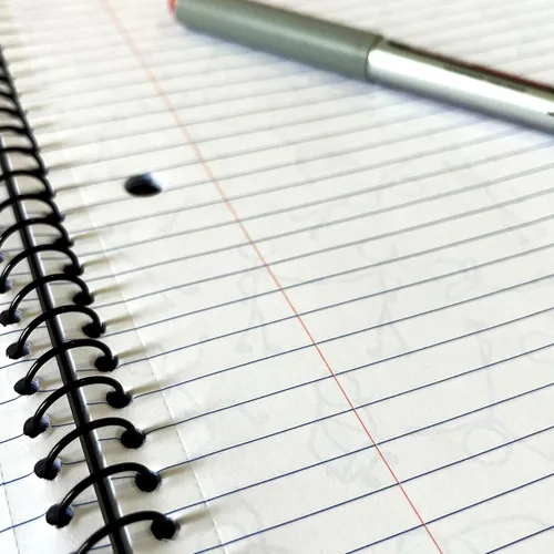 Vista 7 de DoodleWrite - Cuaderno espiral de alambre con rayas anchas, paquete de 3, incluye instrucciones de Doodle para mantener el enfoque, despertar