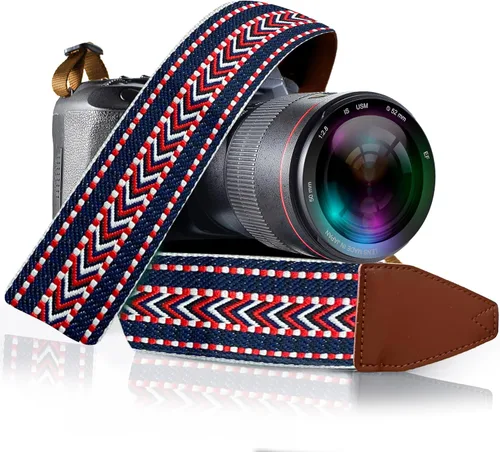 Vista 54 de Art Tribute Camera Strap for All DSLR and Mirrorless Cameras. Add Your Name Or Initials Make It a Personalized Gift