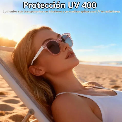 Vista 6 de Gafas Inteligentes Bluetooth, Gafas de Sol con Protección UV y Luz Azul, Traducción AI en Tiempo Real con 140 Idiomas, Control Táctil, Música y Negro