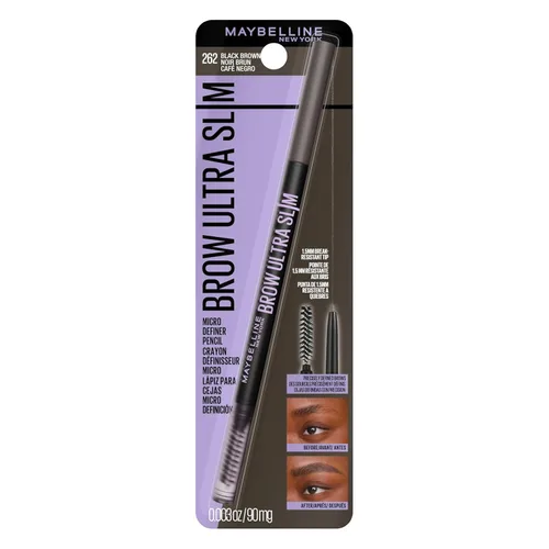 Vista 17 de Maybelline New York Brow - Lápiz mecánico para cejas con punta de 55 mm, punta y carrete de mezcla para cejas precisamente definidas, 250 rubio