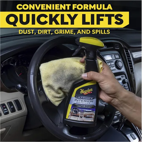 Vista 5 de Meguiar's Ultimate Interior Detailer Protector en botella de espray de 15.2 onzas