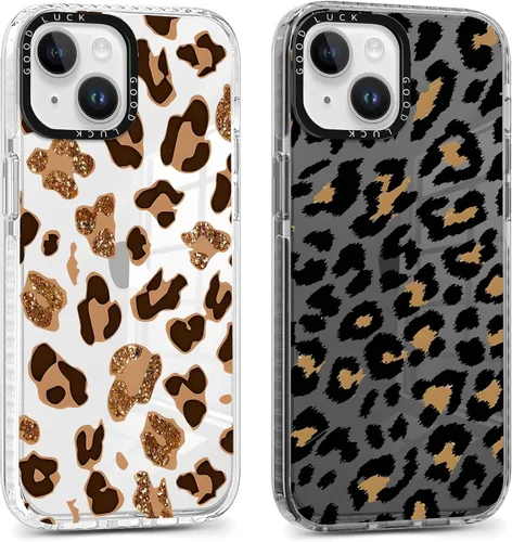 Vista 30 de Paquete de 2 Fundas con Estampado de Chiita para Apple iPhone 7/8/iPhone SE 2020/2022, de 4.7 Pulgadas, Funda Transparente Linda Coquette