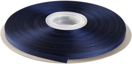 Vista 14 de ITIsparkle Cinta de grogrén de 1/4 de pulgada de 50 yardas para envolver regalos, libros de recortes, recuerdos de fiesta, trenzas de pelo