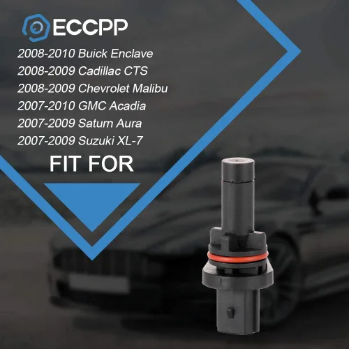 Vista 4 de ECCPP Sensor de posición del cigüeñal apto para 2008-2010 para Buick Enclave, 2008-2009 para Cadillac CTS para Chevrolet Malibu, 2007-2010 para GMC