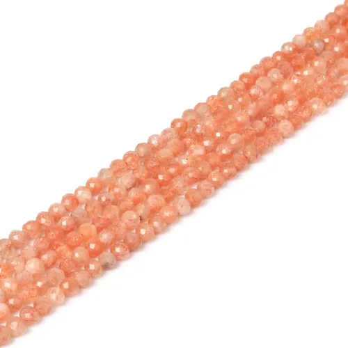 Vista 39 de Cuentas Redondas Facetadas de Ópalo Verde de 4 mm Sueltas de 16 Pulgadas para Hacer Joyas