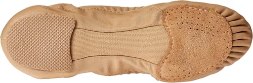 Vista 4 de Bloch Dance Pulse - Zapatos de jazz de piel y neopreno con suela dividida para mujer