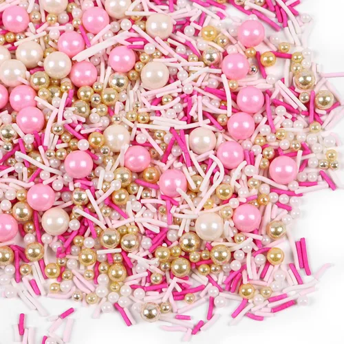 Vista 8 de Chispas de Jimmies de otoño para Acción de Gracias, 7oz - Azúcar comestible de otoño en color naranja, amarillo y marrón para decorar galletas