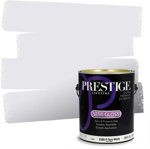 Vista 62 de PRESTIGE Pintura exterior e imprimación en uno, bingo, satén, 1 galón